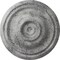 Ekena Millwork Traditional Ceiling Medallion (Canopies up to 4"), 14 3/4"OD x 1 3/4"P, Ultra Pure White Crackle CM14TRUWC - alternate 1
